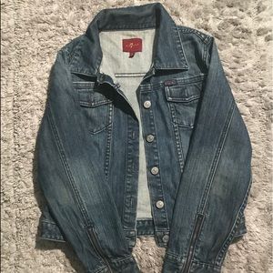 7 For All Mankind Jean Jacket